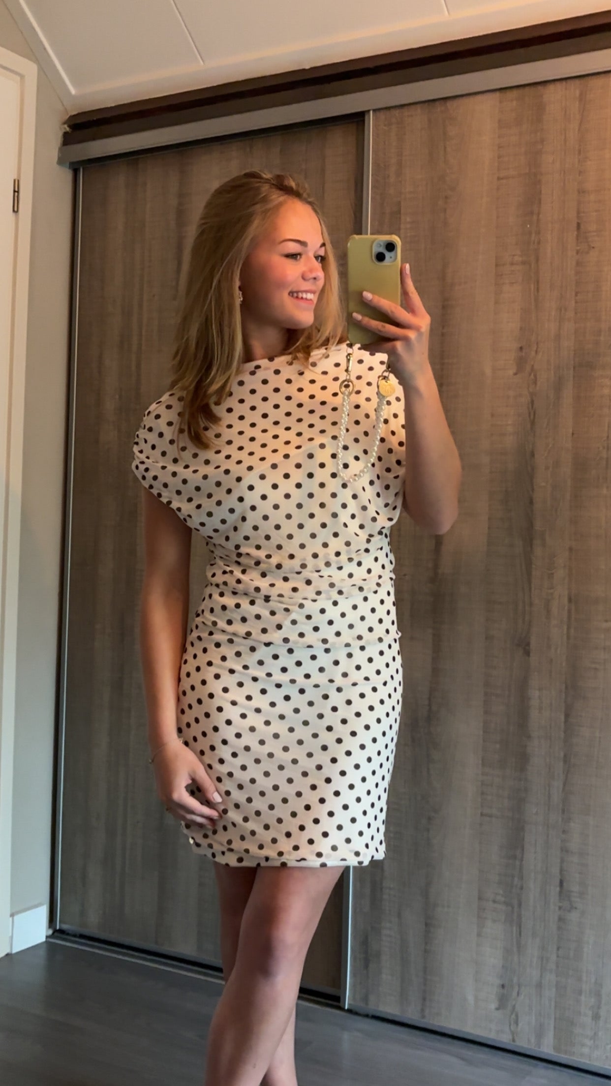 AteljeMel Polkadot Mini Jurk