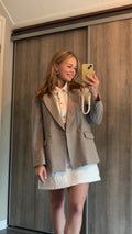 AteljeMel Blazer Taupe